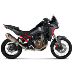 Akrapovic S-H11R1-WT/2 Racing Line Full Exhaust, Titanium For Honda Africa Twin '20-'21 -Arrow Shop akrapovic s h11r1 wt 2 racing line full exhaust image3
