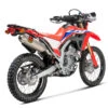Akrapovic S-H3SO10-BNTA Slip-on Line Exhaust, Titanium For Honda CRF300L '21-