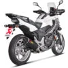 Akrapovic S-H7SO2-HRC Slip-on Line Exhaust, Carbon For Honda NC700S/X & NC750S/X '12-'20
