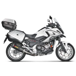 Akrapovic S-H7SO2-HRC Slip-on Line Exhaust, Carbon For Honda NC700S/X & NC750S/X '12-'20 -Arrow Shop akrapovic s h7so2 hrc slip on line exhaust carbon image4