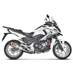 Akrapovic S-H7SO2-HRT Slip-on Line Traingle Exhaust For Honda NC700/NC750 -Arrow Shop akrapovic s h7so2 hrt slip on line exhaust image3