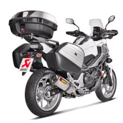 Akrapovic S-H7SO2-HRT Slip-on Line Traingle Exhaust For Honda NC700/NC750 -Arrow Shop akrapovic s h7so2 hrt slip on line exhaust image6
