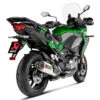 Akrapovic S-K10SO22-HWT Slip-on Line Exhaust, Titanium For Kawasaki Versys 1000 '19-