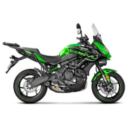 Akrapovic S-K6R10-HEGEHT Racing Line Full Exhaust, Silver For Kawasaki KLE650 Versys '17-'20