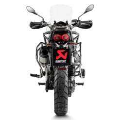 Akrapovic S-MG8SO1-HFTT Slip-on Line Exhaust, Titanium For Moto Guzzi V85 TT '19-'20 7 Akrapovic S-MG8SO1-HFTT Slip-on Line Exhaust, Titanium For Moto Guzzi V85 TT '19-'20 -Arrow Shop akrapovic s mg8so1 hftt slip on line exhaust image4