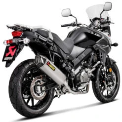 Akrapovic S-S6R9-WT Racing Line Full Exhaust, Titanium For Suzuki V-Strom 650/ABS '17-