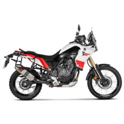 Akrapovic S-Y7SO2-HFTT Slip-on Line Exhaust, Titanium For Yamaha Tenere 700 '19- -Arrow Shop akrapovic s y7so2 hftt slip on line exhaust image3