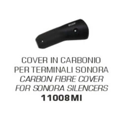 Arrow 11008MI Sonora Exhausts Carbon Heatshield For Suzuki V-strom 1050 (2021-)