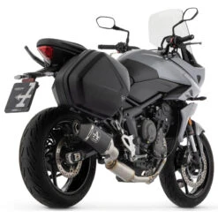 Arrow 71004VAN Veloce Racing Full Exhaust, Aluminum Dark For Triumph Tiger 660 '22-