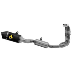 Arrow 71004VAN Veloce Racing Full Exhaust, Aluminum Dark For Triumph Tiger 660 '22- -Arrow Shop arrow 71004van veloce full exhaust aluminum dark image3