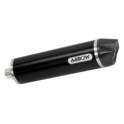 Arrow 71816AKN Maxi Race-Tech Slip-on Exhaust, Aluminum Dark Suzuki V-Strom 1000 '14-16