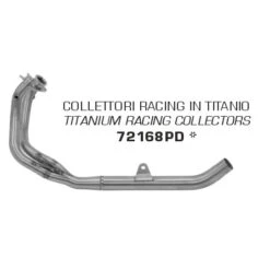 Arrow 72168PD Titanium Racing Collector For Honda CRF1100L (2020-)