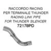 Arrow 72178PD Thunder Racing Exhaust Link Pipe, Stainless Steel For Honda CRF300L '21-