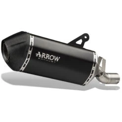Arrow 72511SKN Sonora Slip-on Exhaust, Titanium Dark For Suzuki V-Strom 800DE (2023-) -Arrow Shop arrow 72511skn sonora slip on exhaust titanium drk image3