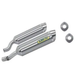 Arrow 72603AO Street Thunder Dual Exhaust, Aluminium For Yamaha XT 660 R/X '04-16