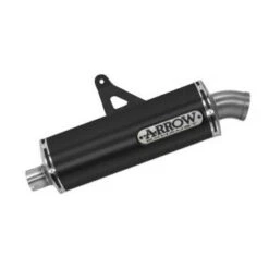 Arrow 72621AON Dark Aluminum Maxi Race-Tech Silencer For CRF1000L Africa Twin '16-'17