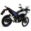 Arrow 72626AK Indy Race Slip-on Exhaust, Aluminum For Yamaha Tenere 700 '19-'20