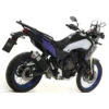 Arrow 72628AON Indy Race Slip-on Exhaust, Aluminum Dark For Yamaha Tenere 700 '19-'20