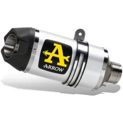 Arrow 72641AK Indy Race Slip-on Exhaust, Aluminum For Honda XL750 Transalp (2023-)
