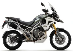 Arrow 72503VAN Veloce Slip-on Exhaust, Dark For Triumph Tiger 1200 (2022-) (With Side Cases)