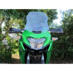 Barkbusters BHG-036-00-NP Aluminum Bar Handguards For Kawasaki KLE 250-300 Versys-X '17- -Arrow Shop barkbusters bhg 036 00 np aluminum bar handguards image5