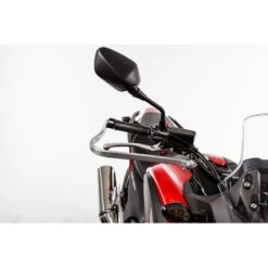 Barkbusters BHG-046-04-NP Aluminum Bar Handguards For Honda/Kawasaki/Suzuki Models -Arrow Shop barkbusters bhg46 3 sbk handguards honda suzuki image4