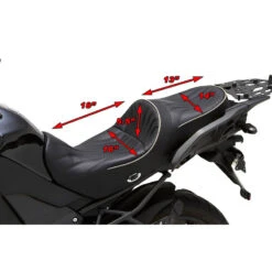 Corbin K-VRS-10-15-E Canyon Dual Sport Seat(with Heat) For Kawasaki Versys 1000 '15-'18 -Arrow Shop corbin k vrs 10 15 canyon dual sport seat no heat image14 1