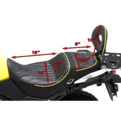 Corbin S-V-STRM-65-17E Canyon Dual Sport Seat(w/ Heat) For Suzuki DL-650 V-Strom (2017-) -Arrow Shop corbin s v strm 65 17 canyon dual sport seat image14 1