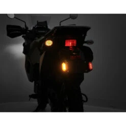 Denali DNL.WHS.23400 Plug-&-Play Rear T3 Turn Signals For Kawasaki KLR650 '22- -Arrow Shop denali dnl whs 23400 rear t3 turn signals image6