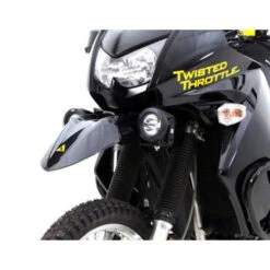 Denali LAH.08.10000 Auxiliary Light Mounting Bracket For Kawasaki KLR650E (2008-2018) -Arrow Shop denali lah 08 10000 mounting bracket klr650e 3