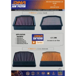 DNA P-TR9E20-01 Air Filter For Triumph Tiger 900 (2020-) -Arrow Shop dna p tr9e20 01 air filter image4