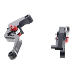 Evotech PRN002446-004290-05 Short Lever Set For Triumph Tiger 1050 Sport (2013-) -Arrow Shop evotech prn002446 004290 05 short levers image5