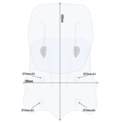 Arrow Shop -Arrow Shop givi af8203 airflow windshield image2