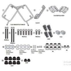 Givi PLO3118CAM Trekker Outback Side Carrier For Suzuki V-Strom 1050 / XT (2020-)