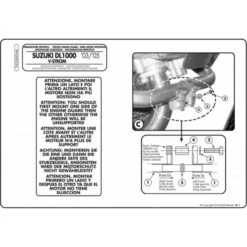Givi TN528 Engine Guard For Suzuki DL1000 V-Strom Up To 2013 -Arrow Shop givi tn528 engine guard dl1000 vstorm 3