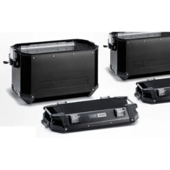 Givi Trekker Outback Side Cases - 48 Liters -Arrow Shop givi trekker outback side cases black 03
