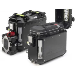 Givi Trekker Outback Side Cases - 37 Liters -Arrow Shop givi trekker outback side cases black 06 1