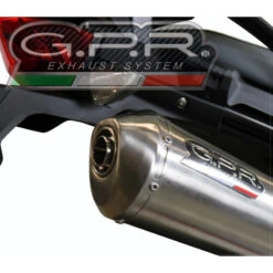GPR CO.K.169.SAT Satinox Racing Exhaust For Kawasaki Versys 650 (2017-2020)
