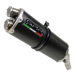 GPR E4.241.DUAL.CA Dual Evo4 Carbon Slip-on Exhaust For Honda Crossrunner 800 (2017-)