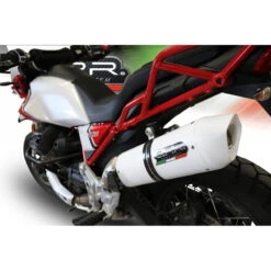 GPR E4.GU.61.ALBE4 Albus Evo4 Slip-on Exhaust For Moto Guzzi V85 TT (2019-)