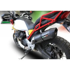 GPR E4.GU.61.FCE4 Furore Evo4 Carbon Slip-on Exhaust For Moto Guzzi V85 TT (2019-)