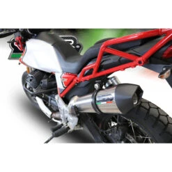 GPR E4.GU.61.GPAN.TO GP Evo4 Titanium Slip-on Exhaust For Moto Guzzi V85 TT (2019-)