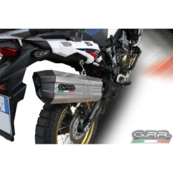 GPR E4.H.226.SOIN Sonic Inox Slip-on Exhaust For Honda CRF1000L (2018-2019)