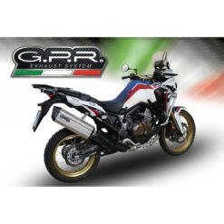 GPR E4.H.226.SOTIT Sonic Titanium Slip-on Exhaust For Honda CRF1000L (2018-2019) -Arrow Shop gpr e4 h 226 sotit sonic titanium slip on exhaust image3
