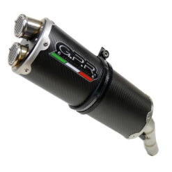 GPR E4.K.175.DUAL.CA Dual Carbon Slip-on Exhaust For Kawasaki Versys 1000 '17-'18