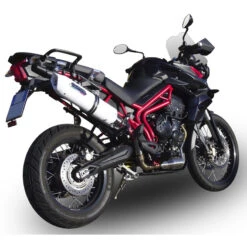 GPR E4.T.79.ALBE4 Albus Evo4 Slip-on Exhausts For Triumph Tiger 800 (2017-)