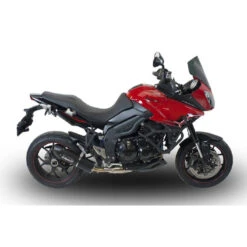 GPR E4.T.86.FNE4 Furore Evo4 Nero Slip-on Exhaust For Triumph Tiger 1050 (2016-2019) -Arrow Shop gpr e4 t 86 fne4 furore evo4 nero slip on exhaust image3
