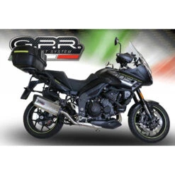 GPR E4.T.86.SOTIT Sonic Titanium Slip-on Exhaust For Triumph Tiger 1050 (2016-2019) -Arrow Shop gpr e4 t 86 sotit sonic titanium slip on exhaust image3