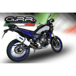 GPR E4.Y.208.ALBE4 Albus Evo4 Slip-on Exhaust For Yamaha Tenere 700 (2019-) -Arrow Shop gpr e4 y 208 albe4 albus evo4 slip on exhaust image2