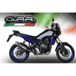 GPR E4.Y.208.DUAL.IO Dual Inox Slip-on Exhaust For Yamaha Tenere 700 (2019-) -Arrow Shop gpr e4 y 208 dual io dual inox slip on exhaust image3
